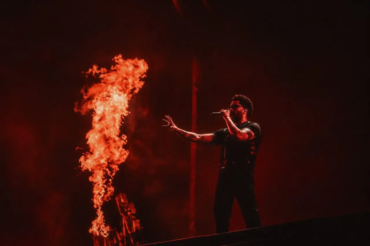 The Weeknd, live in Bangkok
